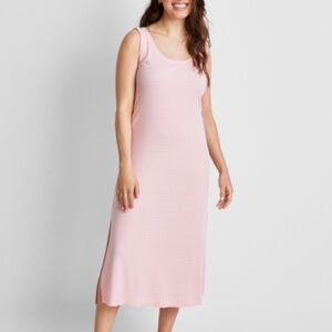 State of Day Womens Ribbed Tank Nightgown